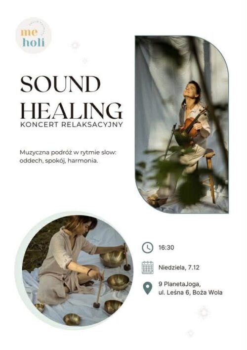 MIKOŁAJKOWY KONCERT RELAKSACYJNY 7.12.2025 w studiu 9 Planeta Joga